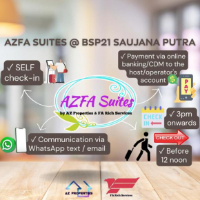Bandar Saujana Putra BSP 21 AZFA Suite FREE WiFi